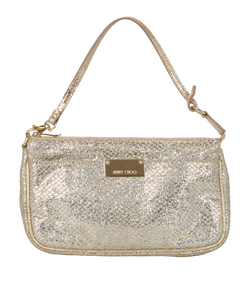 Glitter Pochette, Canvas, Gold, MII, DB, 3*